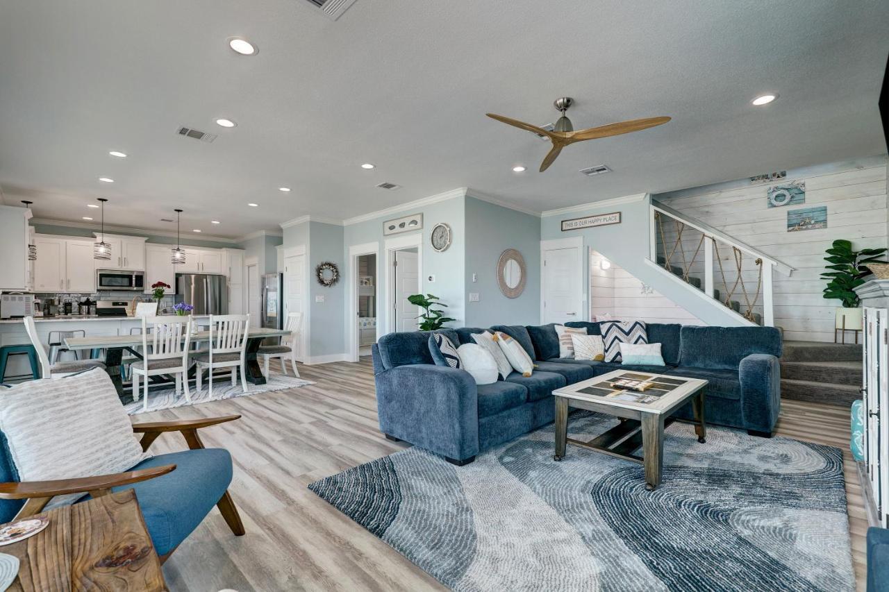 Beachfront - Hot Tub - Bbq - 14 Guests Bolivar Peninsula エクステリア 写真